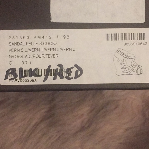 Bottega Veneta sandal wedge platform ankle heel - Picture 7 of 7